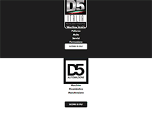 Tablet Screenshot of d5automazione.com